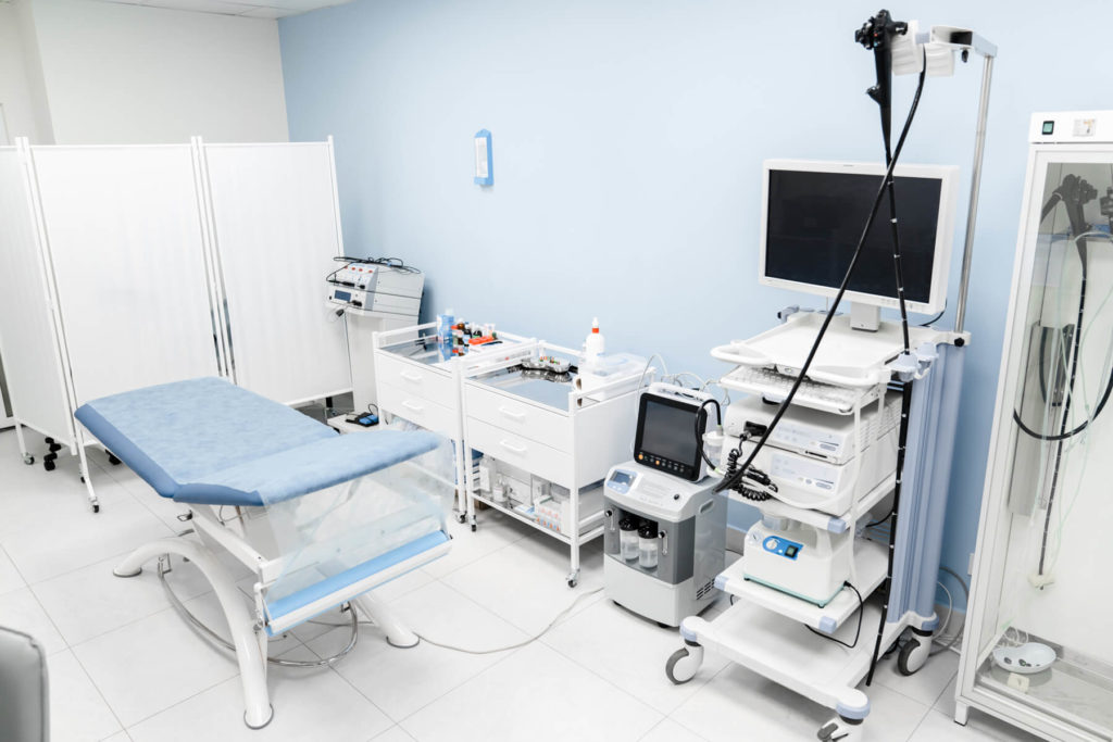 fabricación de carros para endoscopias
