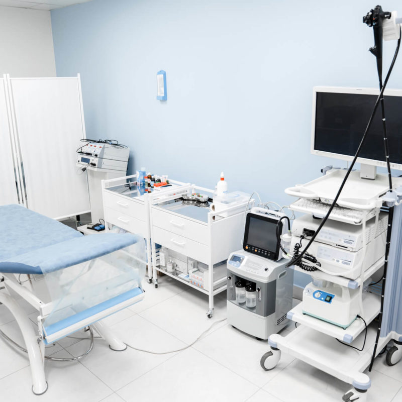 fabricación de carros para endoscopias