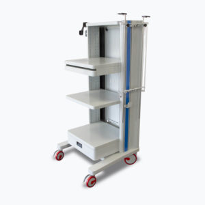 Carro para endoscopia