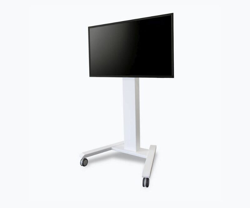 soporte para monitor con ruedas