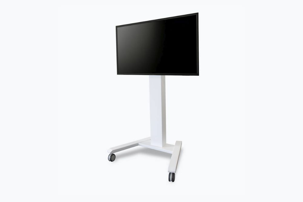 soporte para monitor con ruedas